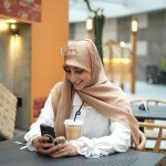 روسری نخ کریستال طلایی