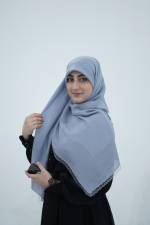 روسری وال اسلپ طوسی روشن پریماه