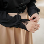 شومیز کرپ ژاکلین دلوین