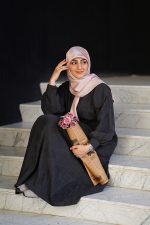 روسری ابریشم ژاکارد پاستیلی کهربا
