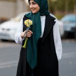 روسری کریشه وارداتی سبز دلربا