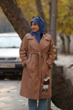 روسری کریشه وارداتی آبی جین دلربا