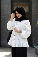 شومیز موسلین پاپیون
