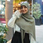 روسری نخ کریستال سبز خاص
