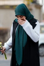 روسری کریشه وارداتی سبز دلربا - Image 2